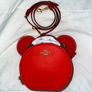Coach x Disney Mickey Ear Crossbody Bag